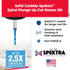 Amana Tool - 46125-K Solid Carbide Spektra Extreme Tool Life Coated Spiral Plunge, 1/8 Dia