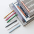 Ballpoint Pens Black Ink, Ball Point Pen with Super Soft Grip, Medium Point 1.0mm Office Pens (Silver 12-count)
