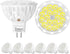 AGELCK MR16 Led Bulb 6000K Daylight - Gu5.3 Base, 5W (50W Halogen Equivalent),