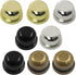 Biaungdo 8 Pack 1/4-27 Inch, 4 Metal Lamp Finial Cap Knob, Lamp Shade Screw Cap Top Lamps Decoration for Lamps Shade