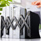 Carooyac Adjustable Metal Book Ends, Heavy Duty Decorative Bookends for Home Office, Kids Bookshelf, Magazine Holder