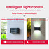 10 LED Solar Up Down Lights, 2 Pack Outdoor Waterproof Modern Nordic Sconce, Black Exterior Light Fixture