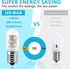 E17 LED Bulb Microwave Oven Light 8206232A Super Power Saving Multiple Purpose Appliance Bulb-3W(Equal to 40W Incandescent) 380LM 6000K Daylight White-4 Packs by MIFLUS