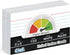 chell Extra Heavyweight Ruled Index Cards 3x5 Inch, No Bleed-Through, 100 Count, Ruled