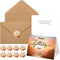 Spakon 50 Sets Father's Day Cards with Envelopes Christian Religious Cards Religious