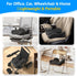 Tailbone Seat Cushion for & Sciatica Pain Relief Certified & Ergonomist-Designed Tapered Front Edge Reduces Thigh