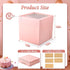 12Pcs Cake Boxes, 12x12x12 Inches Tall Disposable Cake Carrier Container with Window for Multi-Layer Cakes