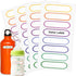 Jactales Waterproof Name Labels for Kids Child - Self-Laminating,Dishwasher Safe Name Stickers for