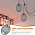 8.26X5.90X5.90In Iron Wire Lampshade Pendant Light Cover Vintage Cage Style Lamp Shade for Home Bar Bedroom Study