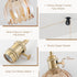 Plug in Pendant Light Fixtures, Hanging Light Fixture Vintage Glass Pendant Light, Mini Amber Tulip Hanging Lamp