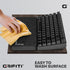 GRIFITI Fat Wrist Pad 14 x 2.75 x 0.75 Inch for Computer Keyboard Rest Support, Ergonomic