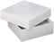 Globe Scientific 3092-1 Cardboard Storage Box for up to 2" Tall, 12mm Wide Tubes, 100 Place, 10x10 Format, 134mm Length, 134mm Width, 47mm Height