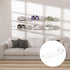 Toyosport 12 PCS Floating Shoe Display Shelves, Wall-Mounted Acrylic Sneaker Storage Rack, Transparent Wall Shoe Holder