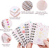 Small Spiral Notepad Cute Notebook, 8 Pack Kawaii Journals for Study, 80 Sheets, 160 Pages, Back to School Supplies