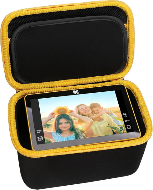 Mchoi Hard Case Suitable for Kodak Slide N SCAN Digital Film Scanner 7" Max RODFS70, Waterproof Shockproof Film and Slide Scanner Protective Case, Case Only