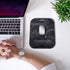 Gimars Large Smooth Superfine Fibre Memory Foam Ergonomic Mouse Pad with Nonslip Base, Free Coaster Included -