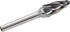Carbide Burr - SF5-NF Aluma-Cut Rotary Burr Bits File for Aluminum, 1/4 Inch Shank, 1/2 Inch Head Diameter, 1 pcs