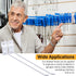 Moxweyeni 100 Pack Slatwall Hooks, Slatwall Accessories for Retail Garage Organization, White (9.8 Inch)