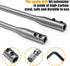 HARSKIYER 4 1/4 Inch Set, 6 12 Inch 2 Pcs Drill Bit Extension and Wood Spade Drill Bit Extender for Enhanced Reach