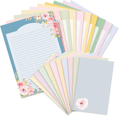 Mr. Pen- Stationery Writing Paper Set with Envelopes, 5.2" x 7.3", 60