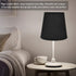 2PCS E14 11.2x15.2x14cm (PX15) Indoor Lamp Shade, European Style Fabric Floor Hanging Lampshade Small Table Lamp Shades