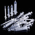 20 Packs Plastic Syringe with Measurement - Suitable for Measuring, Watering, Refilling (1 ml/3 ml/5 ml/10 ml)