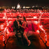 500 163 8 JMEXSUSS LED Red Valentine Lights Indoor Outdoor, FT Clear Wire Red Lights Plug in, Modes Christmas String