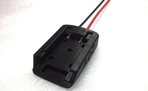 Battery Adapter for Black and Decker 20v Dock Power Connector, 12 Gauge Robotics