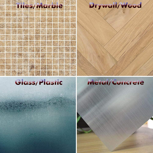 LLPT Double Sided Tape - Acrylic Waterproof Permanent Mounting Tape 0.4 Inch x 108 Ft for Nail Box Home Deco
