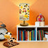 GERMAXXIS 3 Kids Night Light with Color Temperatures - Animals Desk Lamp for Nursery & Toddler Rooms, Boho Wood Base