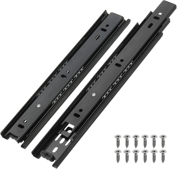 PATIKIL 10 x 1.7 Inch Drawer Slides, 2Pcs Steel Full Extension Ball
