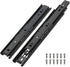 PATIKIL 10 x 1.7 Inch Drawer Slides, 2Pcs Steel Full Extension Ball