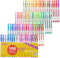 Shuttle Art 160 Pack Glitter Gel Pens, 80 Colors Set with 80 Refills for Adults Coloring Books and Crafts