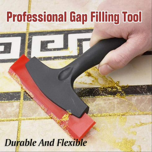 Professional Black Multifunction Grout Scraper Tool, Gap Filling Grout Tools for Tile, Hand Tools, Power and Hand Tools