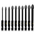 10-Piece Glass Concrete Drill Bit Set, Masonry Bits for Brick, Plastic, Wood, Hex Shank Tungsten Carbide