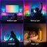 MICTUL 15 LED Light Bar, Music Sync RGB Light Bar, USB Ambient Lamp, Color Changing Gaming TV Backlight with Remote