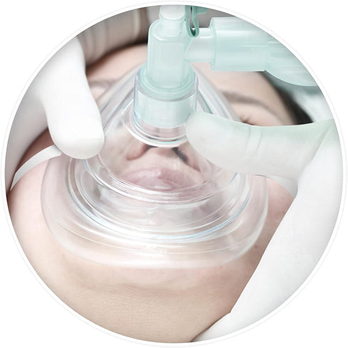 5 Pack w/O2 6.5 4.8 1.6 inches ASA TECHMED Medical CPR Rescue Mask, Adult Child Pocket Resuscitator, in Red Hard Case