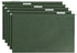 Smead 64155 Hanging File Folders, 1/5 Tab, Legal Green, 25/Box
