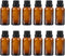 Uonlytech Glass Bottles - 12Pcs Essential Oil Bottles, 20ml with Orifice Reducer for Oil Blends and Lab Chemicals