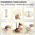 3-Way Dimmable Timmer Setting LALISU Plug-in Pendant Light Rattan Hanging Lamp, Boho Hanging Lights with Woven