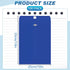Geyee 100 Pcs Clasp Envelopes, 10 x 13 Inch Navy Blue Gummed Mailing Envelopes for Home Office Business Supplies