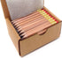 Half Pencils with Eraser - Mini Golf, Classroom, Short, Hexagon, Non Toxic, 2 Pencil, Natural (Box of 48)