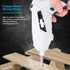 Electric Screwdriver, Cordless Screwdriver Set with 2Pcs Bits, Handheld Power Screwdriver for Drilling Repair, USB Rechargeable Drill Kit, Magnetic Design, 180 Rpm Speed(White) by Luqeeg