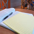 Large Yellow Sticky Notes, 6x8 inches, 6 Pads, 50 Sheets per Pad, Lined Self-Stick Note Pads for Office and School