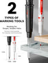 4 Pack 76 STAGEEK Carpenter Pencils with Sharpener, Mechanical Carpenter Pencils with Refills, Construction Pencil