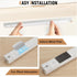 8inch 2 Pack sensored,3 Dimmable Closet Under Cabinet Lighting, Pantry Lights Motion Modes & Stick-On Wireless Lights