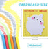 Cute Animal Self Stick Notes,8 Pack Kawaii Rabbit Sticky Notes Pad Cartoon Memo Pads Markers Flags Students Home Office Roommates Gifts Tab Supplies 160 Sheets by cobee