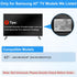 43 Inch UN43NU6900F UN43NU6950FXZA 43" 4K (2160p) Dinghosen TV Stand for Samsung TV Legs, for Class Ultra HD Smart LED