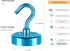 Neosmuk Heavy Duty Magnetic Hooks - Earth Magnets with Hook for Refrigerator, Extra Strong Cruise Hook for Hanging
