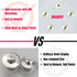 Stainless Steel Dowel Pin Centers Set, 5pcs Dowel Pins of 1/4" 3/8" 5/16" 7/16" 1/2" for Joinery Accessories